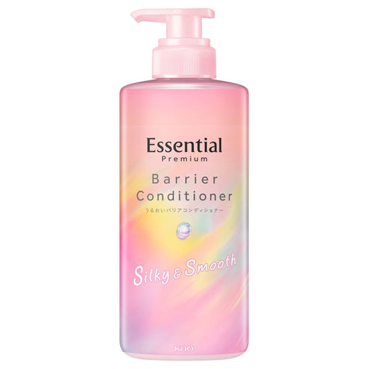 Essential Premium Moisture Barrier Conditioner Silky & Smooth Pump (White Peach & Musk), 450ml
