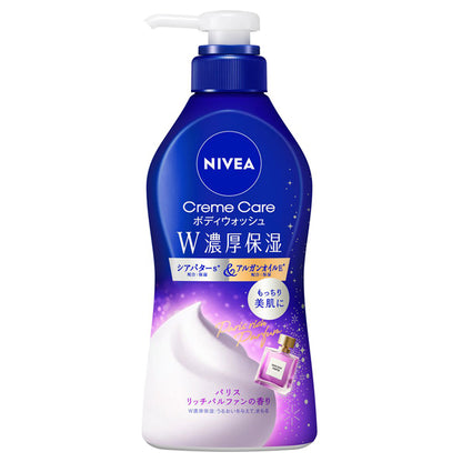 NIVEA Cream Care Body Wash Double Rich Moisture 460ml (Paris Rich Parfum)