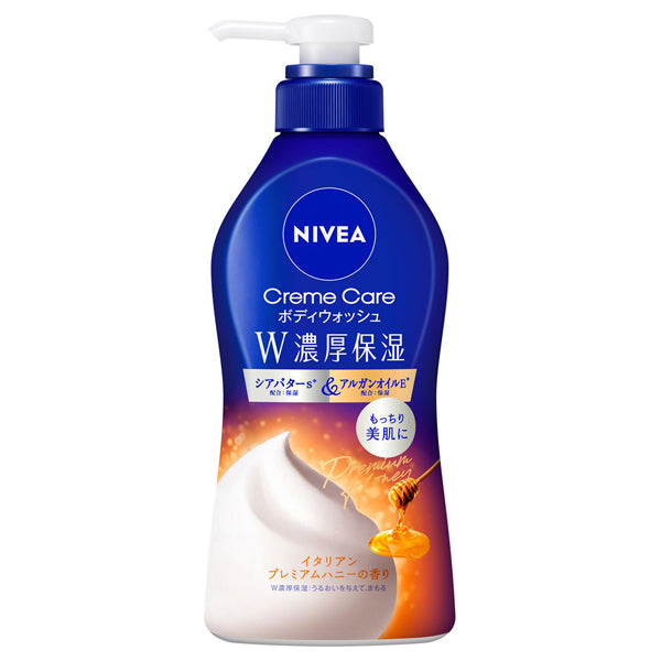 NIVEA Cream Care Body Wash 460ml (Italian Premium Honey)