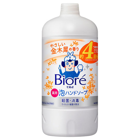 Biore u Foaming Hand Soap, 770ml, Gentle Osmanthus Scent (Refill)