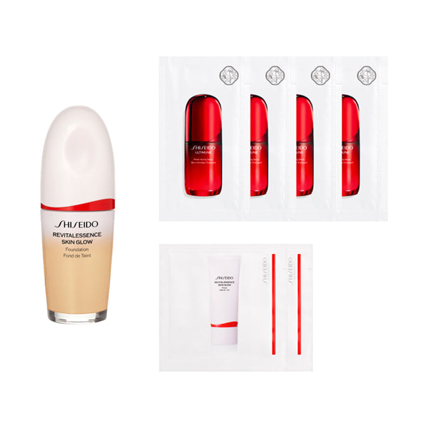 SHISEIDO Essence Skin Glow Foundation (160 Shell), 30ml