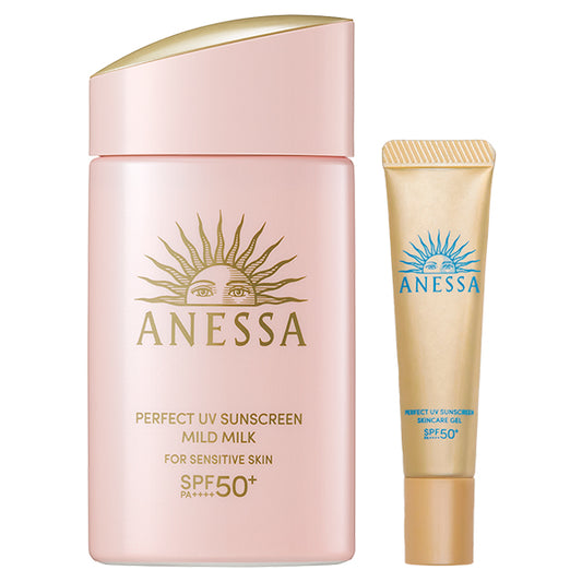 ANESSA Perfect UV Mild Milk NA Limited Set, 60ml