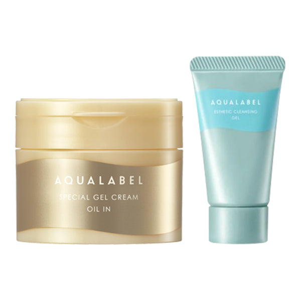 AQUALABEL Special Gel Cream EX Oil-In Kit, 90g