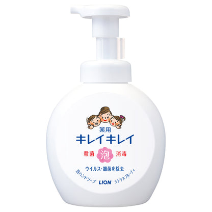 Medicated Foaming Hand Soap, 500ml, Citrus Fruity Scent