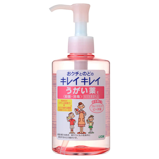 Kirei Kirei Gargle (Fruit Mint Peach), 200ml
