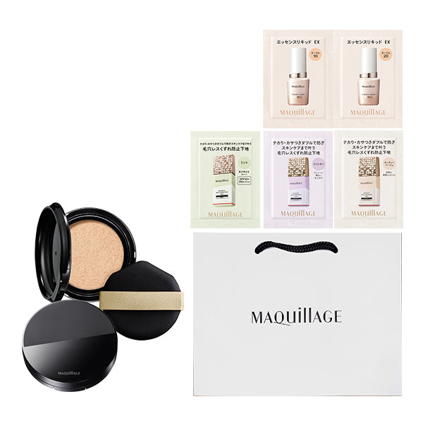 MAQuillAGE Dramatic Essence Cushion 0 + Case Kit