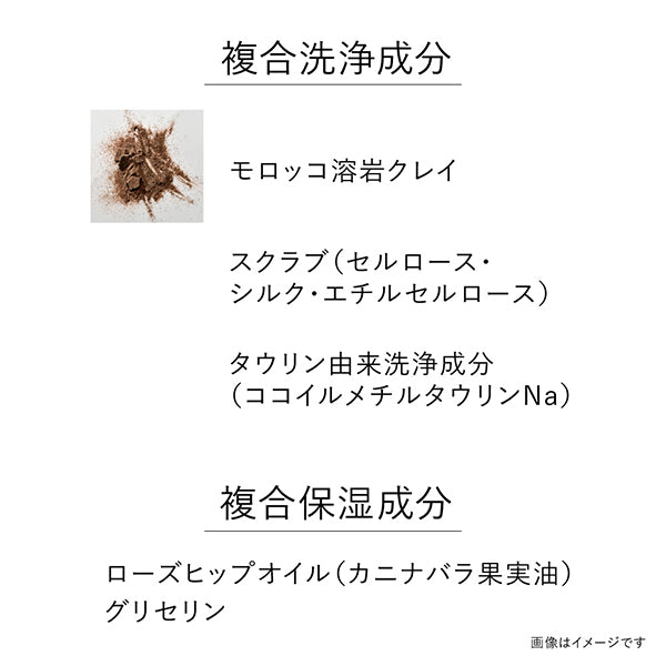 KANEBO Scrubbing Mud Wash Set, 130g (Fruity Floral)
