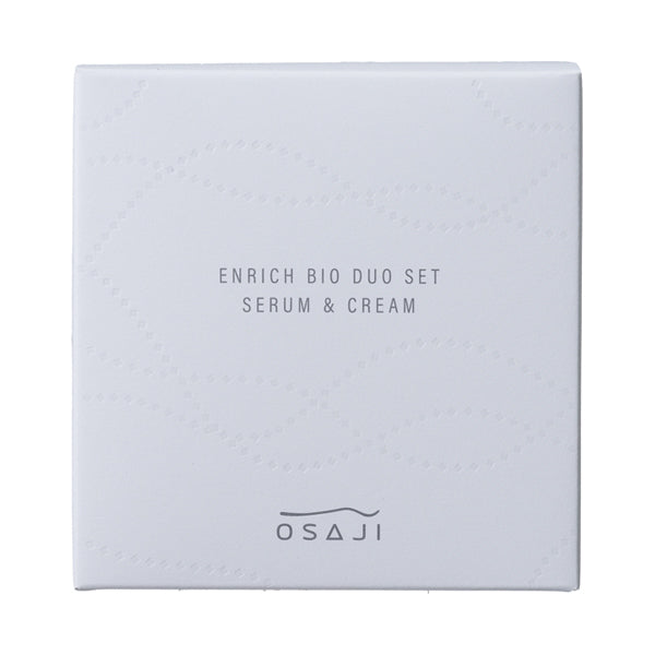 OSAJI Enrich Bio Duo Set (Serum & Cream), 30ml/30g