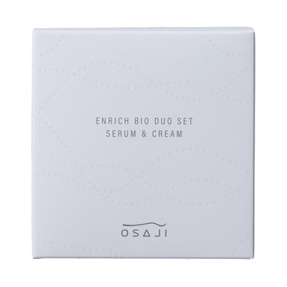OSAJI Enrich Bio Duo Set (Serum & Cream), 30ml/30g