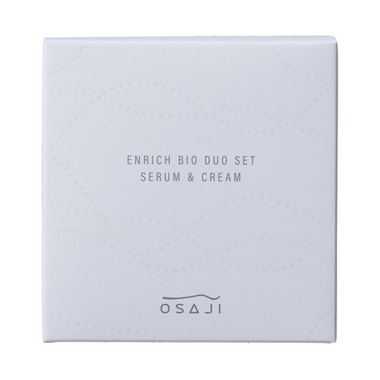 OSAJI Enrich Bio Duo Set (Serum & Cream), 30ml/30g