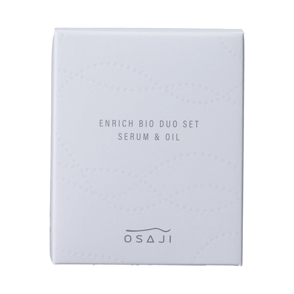 OSAJI Enrich Bio Duo Set (Serum & Oil), 30ml x 2