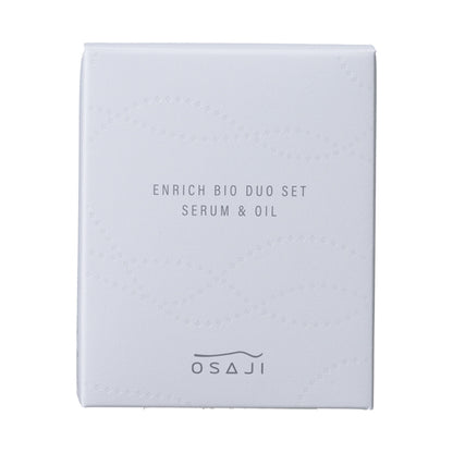 OSAJI Enrich Bio Duo Set (Serum & Oil), 30ml x 2