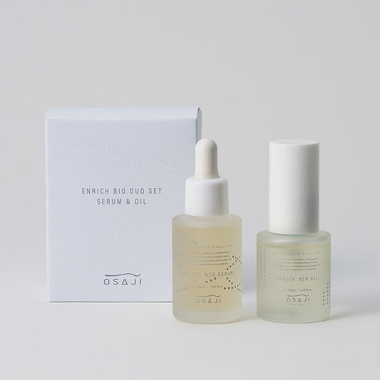 OSAJI Enrich Bio Duo Set Serum & Oil, 30ml, 30ml