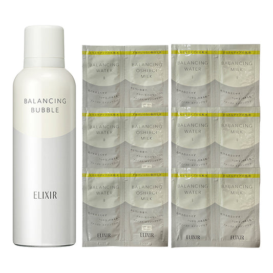 ELIXIR Pore Clarifying Foaming Face Wash Limited Set, 165g