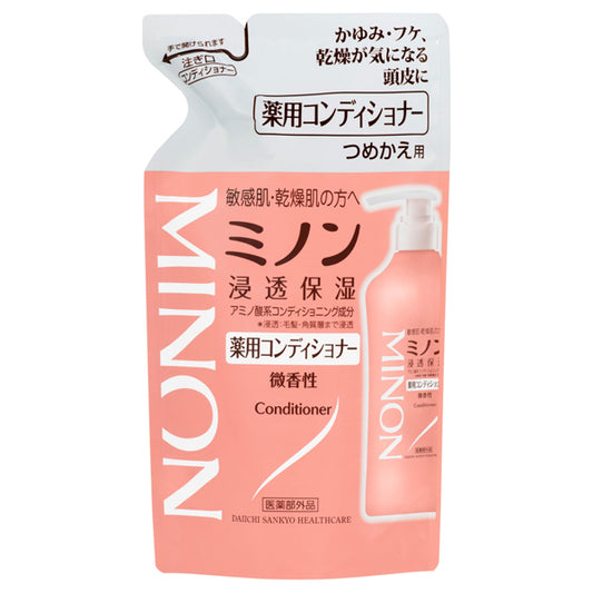 MINON Medicated Conditioner Refill, 380ml