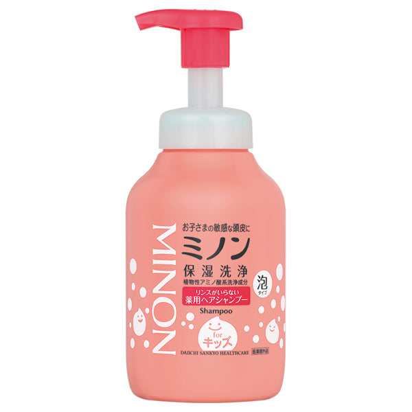 MINON Medicated No-Rinse Hair Shampoo, 380ml