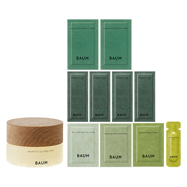 BAUM Aromatic Sleeping Mask Limited Set, 80g