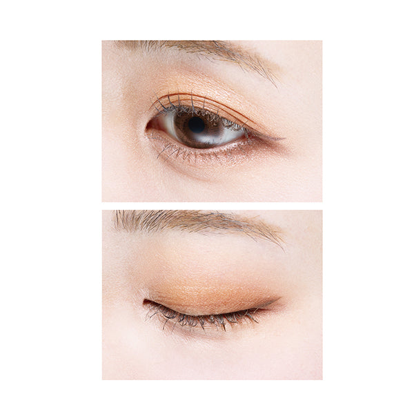 Eye Fleur Palette, Yellow Base, 6g (Cream Base 1.2g,  Powder Shadow 1.6g x 3), Gently adheres to dry eye areas
