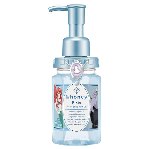 &honey Pixie Moist Silky Hair Oil, 100ml (Ariel. Ursula) (Aquamarine Honey)