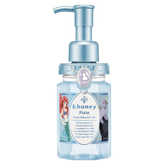 &honey Pixie Moist Silky Hair Oil, 100ml (Ariel. Ursula) (Aquamarine Honey)