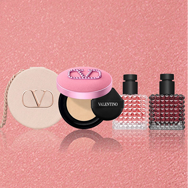 VALENTINO BEAUTY GO-Cushion Glow Foundation Trial Set, 12g