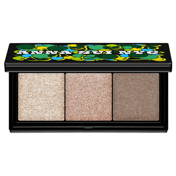 3 Color Palettes, 04: Soft Greige Enchanting Palette, 7.6g