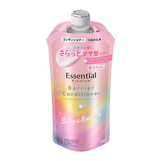 Essential Premium Moisture Barrier Conditioner Silky & Smooth Refill (White Peach & Musk) , 340ml