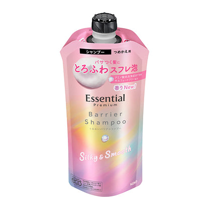 Essential Premium Moisture Barrier Shampoo Silky & Smooth Refill (White Peach & Musk) , 340ml
