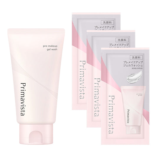 Sofina Primavista Pre-Makeup Gel Wash Set, 110g