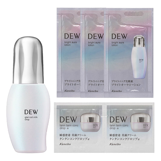 DEW Glamast Milk Drop Set, 80ml