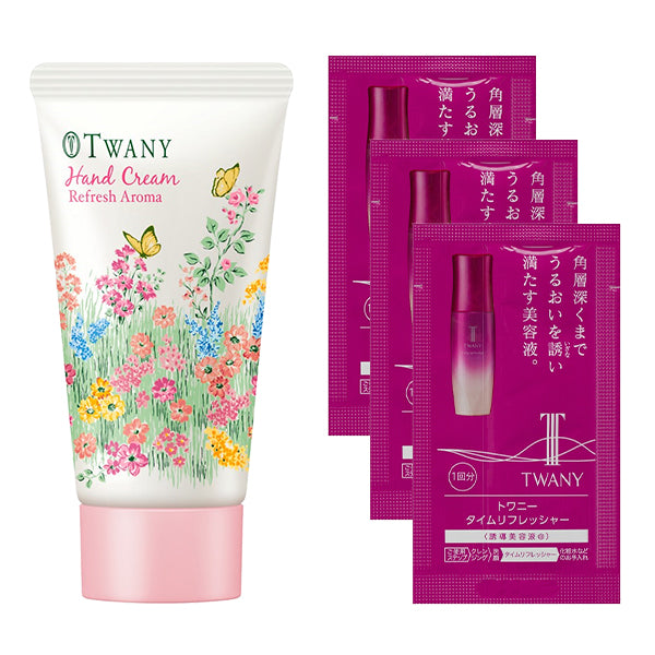 TWANY Hand Cream Set (Refresh Aroma), 50g