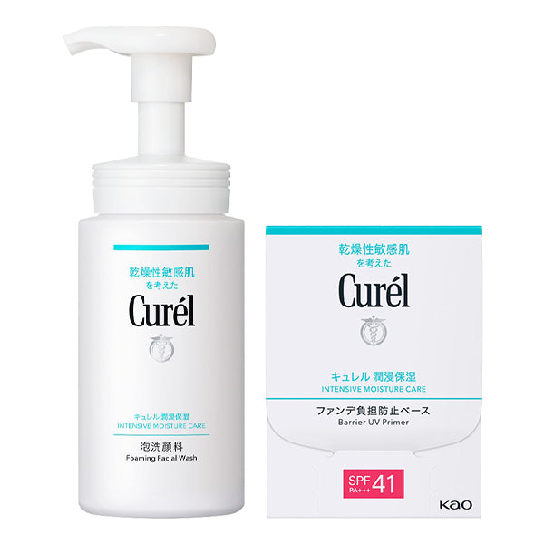 Curel Intensive Moisture Care Foaming Face Wash Set, 150ml