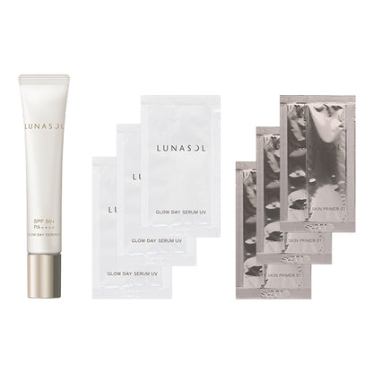 LUNASOL Glow Day Serum UV Set, 30g