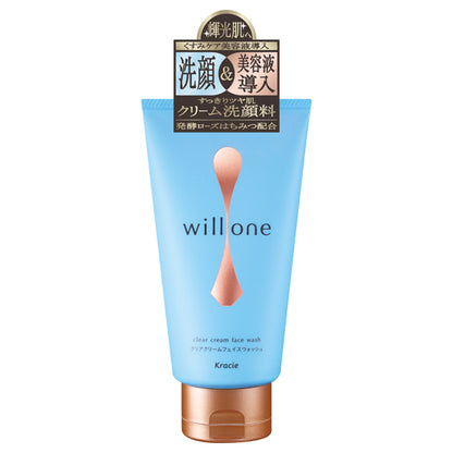 willone Clear Cream Face Wash, 120g