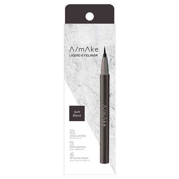 msh A,mAke Matte Liquid Eyeliner R, Soft Black, 0.5ml