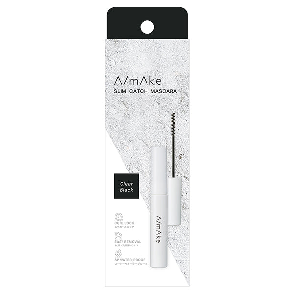 msh A,mAke Slim Catch Mascara, Clear Black, 5g