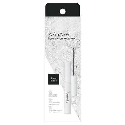msh A,mAke Slim Catch Mascara, Clear Black, 5g