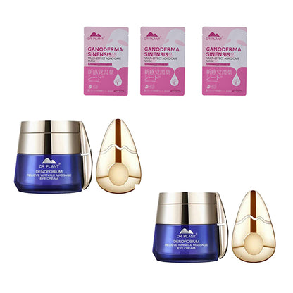 DR PLANT Dendrobium Orchid Eye Cream 2-Piece Set with Beauty Device, 20g