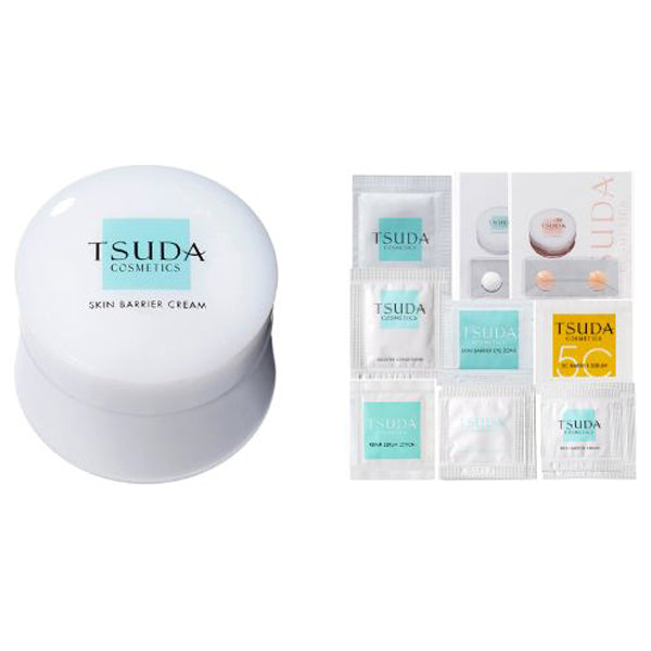 TSUDA COSMETICS Skin Barrier Cream 65g Sample Set, 65g