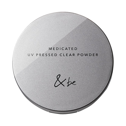 &be Medicated UV Pressed Clear Powder, 8g
