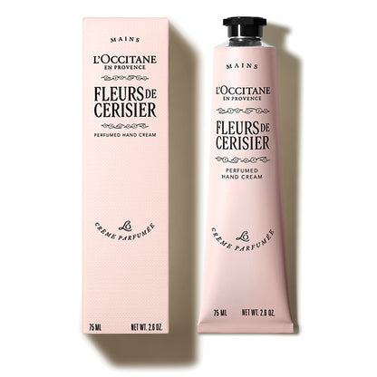 L'Occitane Fleurs de Cerisier Sakura Perfumed Hand Cream, 75ml