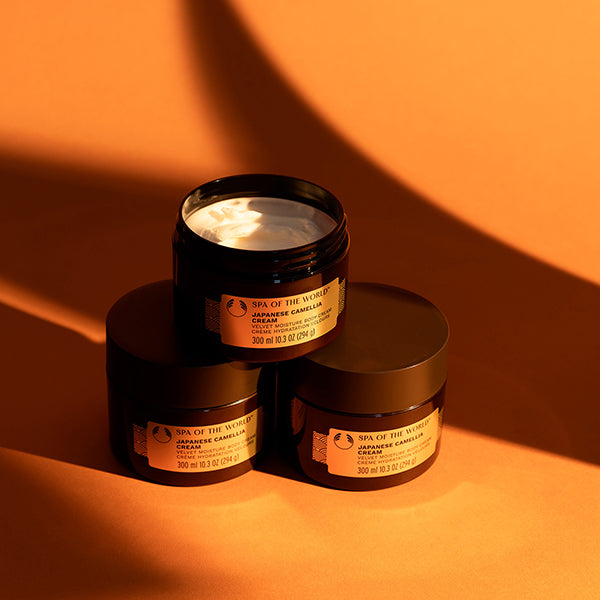 Spa of the World Japanese Camellia Body Cream, 300ml