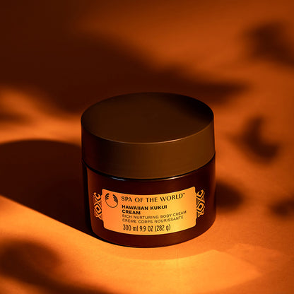 Spa of the World Hawaiian Kukui Body Cream, 300ml