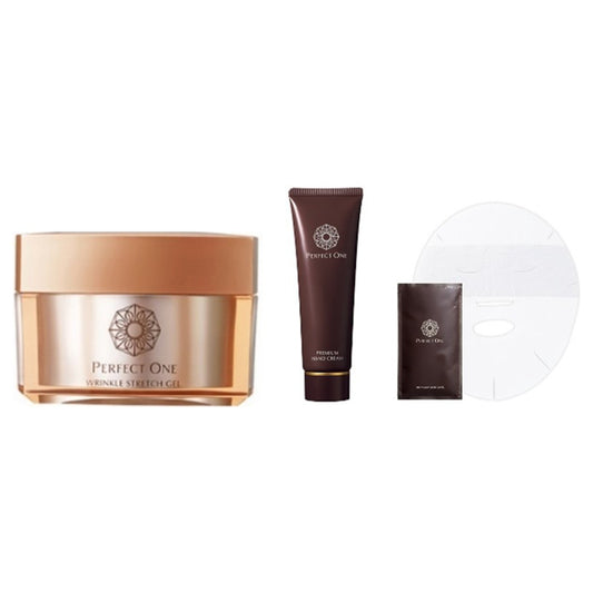 Medicated Wrinkle Stretch Gel + SP Premium Hand Cream + SP Deep Moisture Mask, 50g,  10ml,  1 sheet