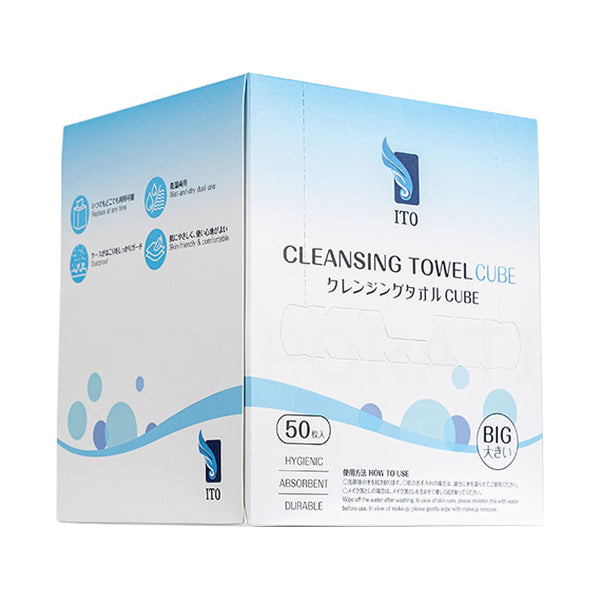 ITO Cleansing Towel CUBE, 50 sheets