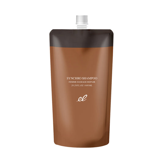 ELECTRON Synchro Shampoo Femme DAMAGE REPAIR Refill, 600ml