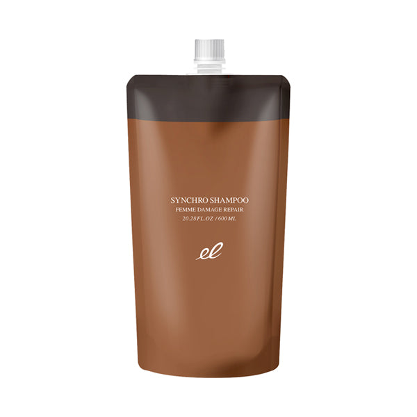 ELECTRON Synchro Shampoo Femme DAMAGE REPAIR Refill, 600ml