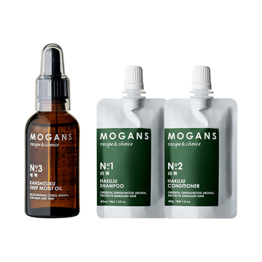 MOGANS Deep Moist Oil + Travel Kit, 50ml