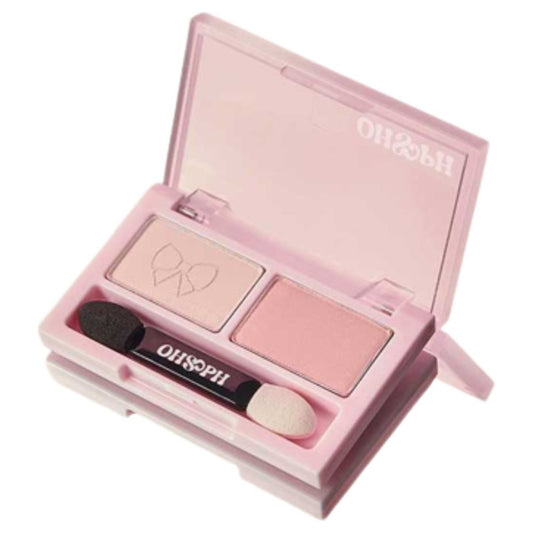 OHSOPH Double Up Dual Shadow Palette (02 Verite Pink), 2.8g