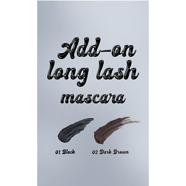 OHSOPH Add-On Long Lash Mascara (02 Brown), 8g